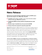 Thumbnail for: Arc Metal News Release