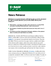 Thumbnail for: Verdium press release